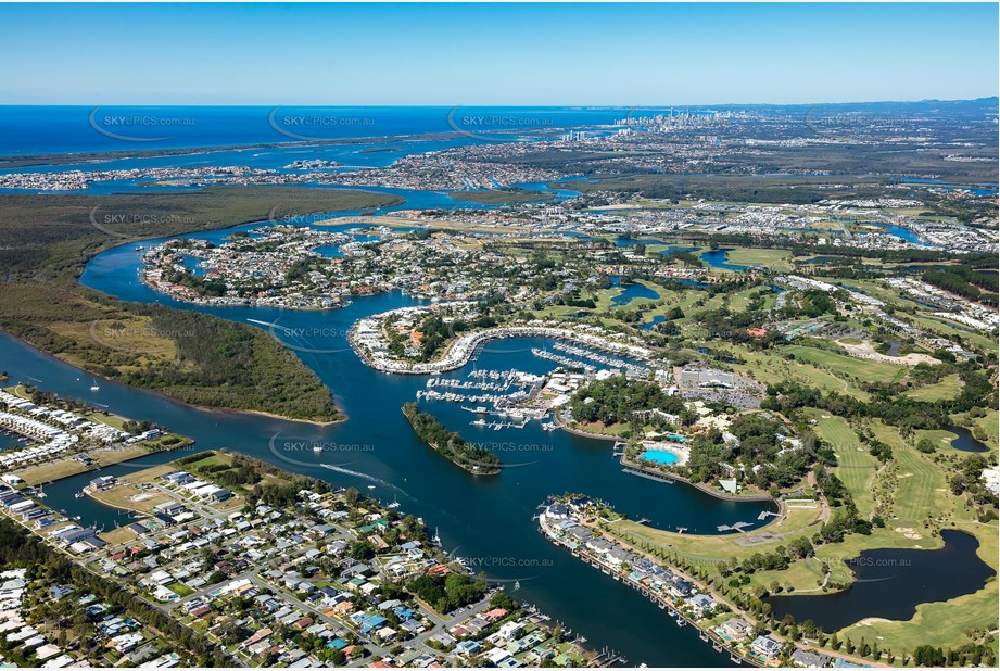 Aerial Photo Hope Island Aerial Photography