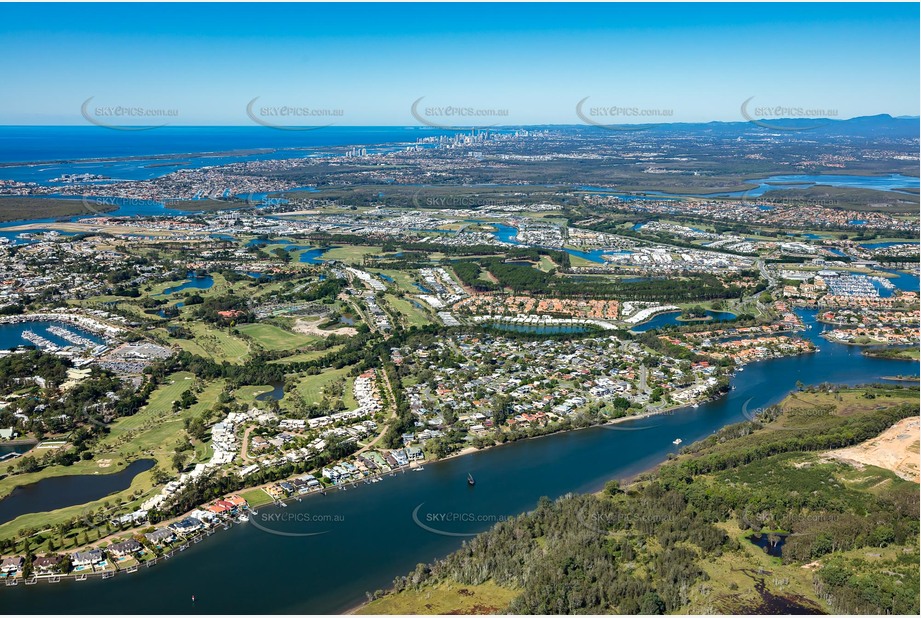 Aerial Photo Hope Island Aerial Photography