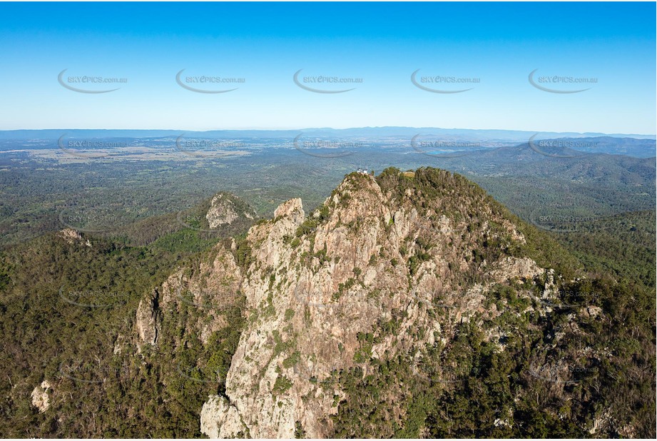 Flinders Peak Summit - Peak Crossing QLD Aerial Photography