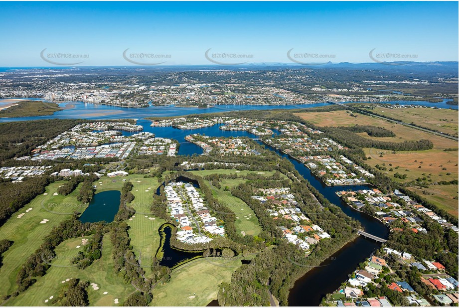Aerial Photo Twin Waters Aerial Photography