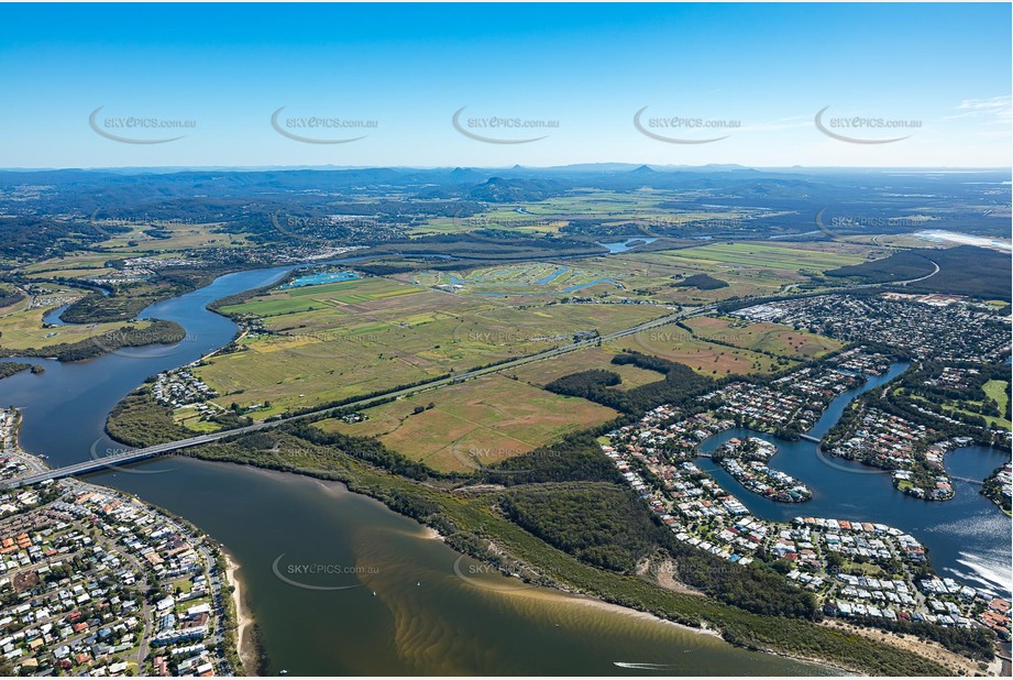 Aerial Photo Twin Waters Aerial Photography