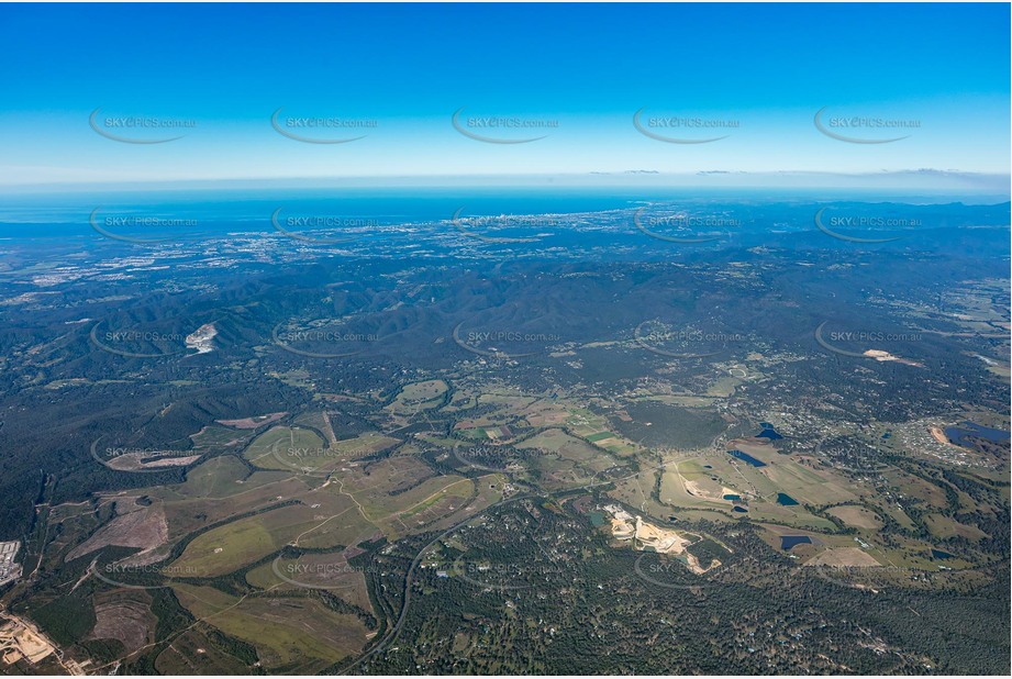 High Altitude Aerial Photo Tamborine Aerial Photography