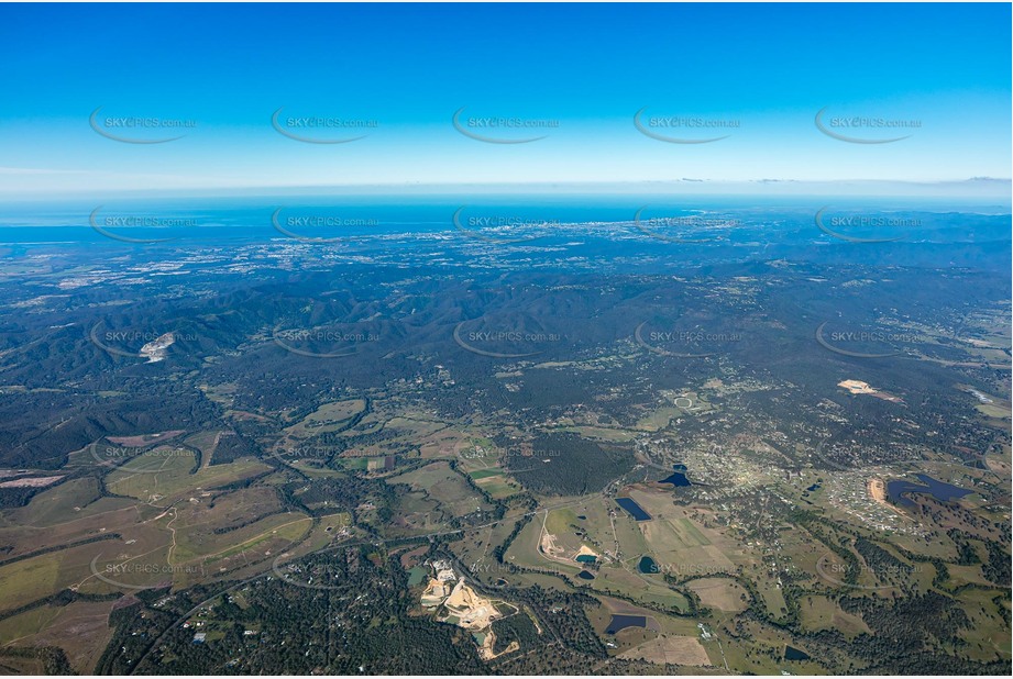 High Altitude Aerial Photo Tamborine Aerial Photography