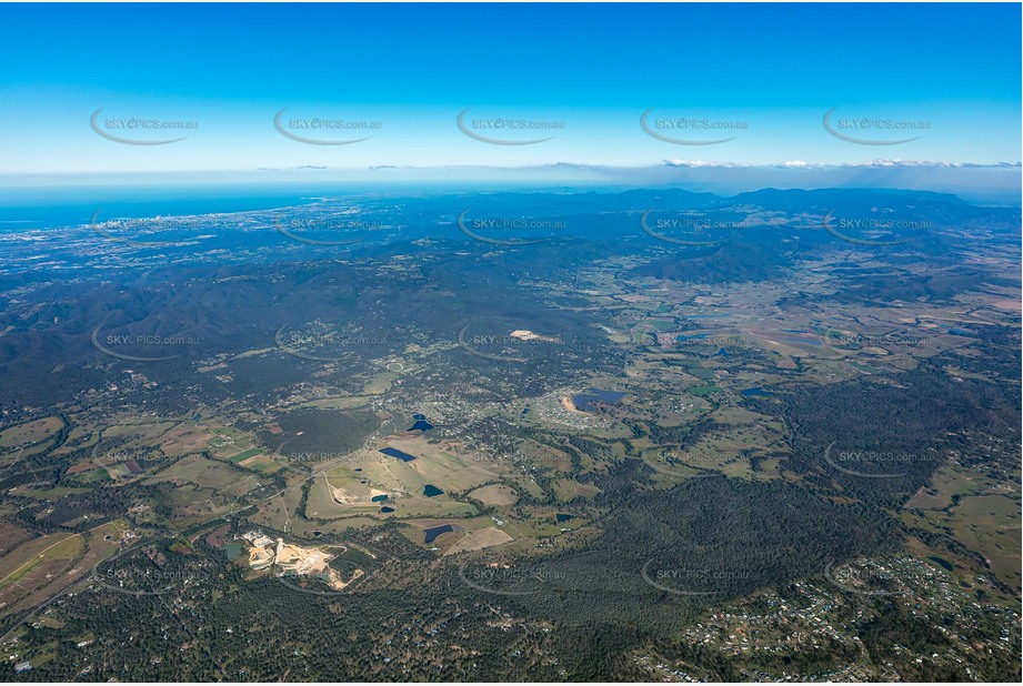 High Altitude Aerial Photo Tamborine Aerial Photography