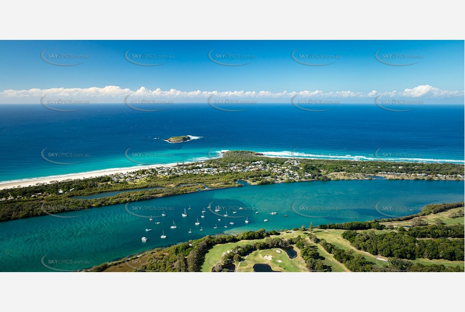 Aerial Photo Fingal Head Aerial Photography