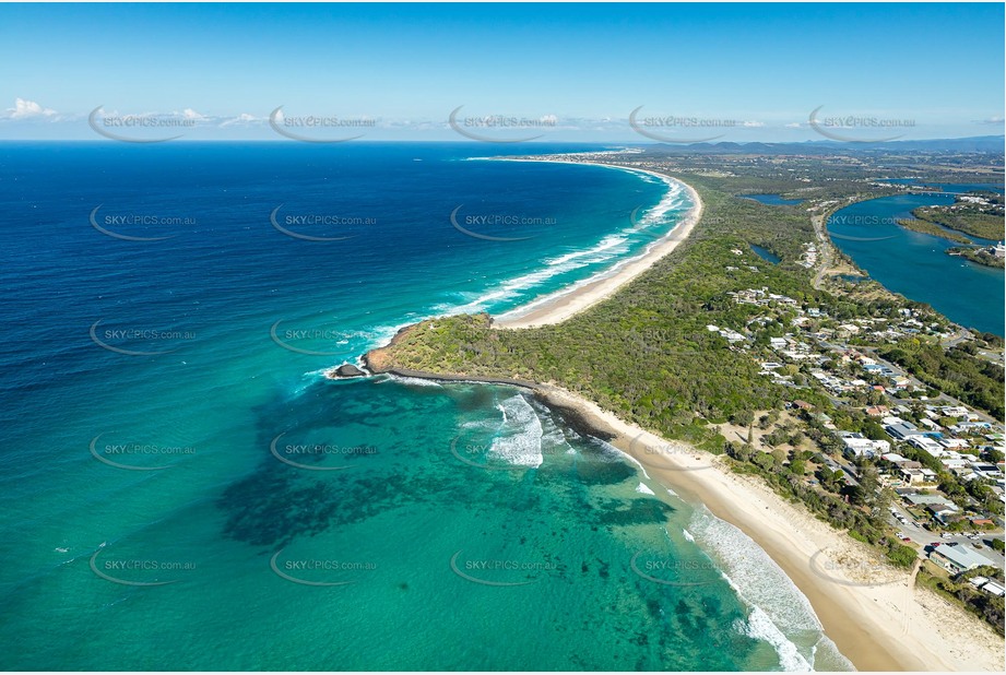 Aerial Photo Fingal Head Aerial Photography