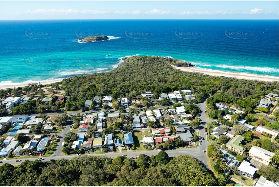 Aerial Photo Fingal Head Aerial Photography