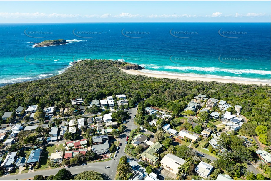 Aerial Photo Fingal Head Aerial Photography