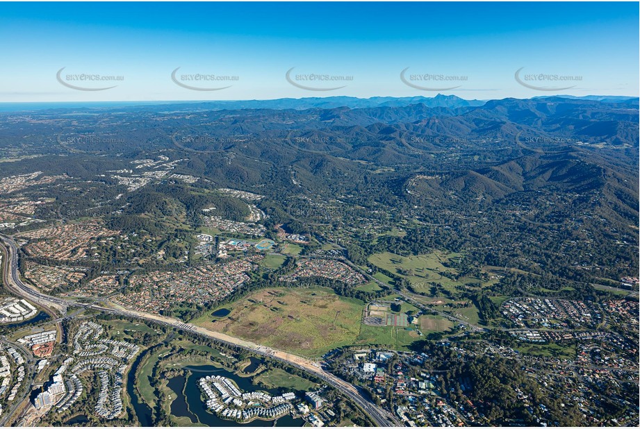 High Altitude Aerial Photo Mudgeeraba Aerial Photography