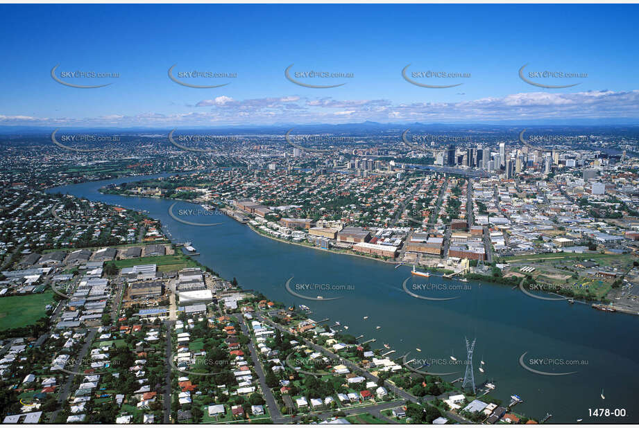 Aerial Photo Bulimba QLD Aerial Photography