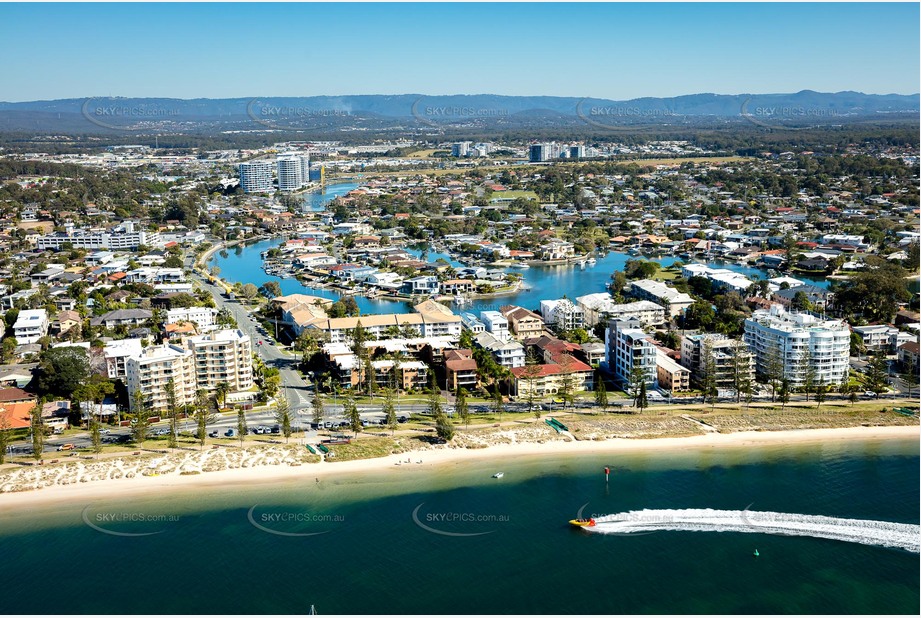 Aerial Photo Biggera Waters Aerial Photography
