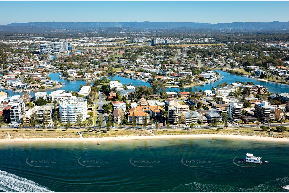 Aerial Photo Biggera Waters Aerial Photography