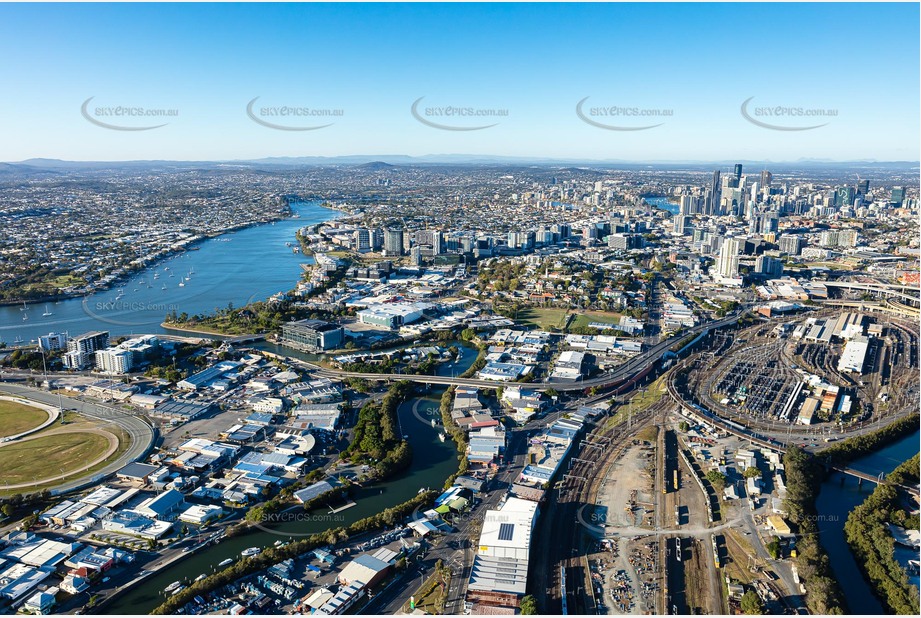 Aerial Photo Bowen Hills Aerial Photography