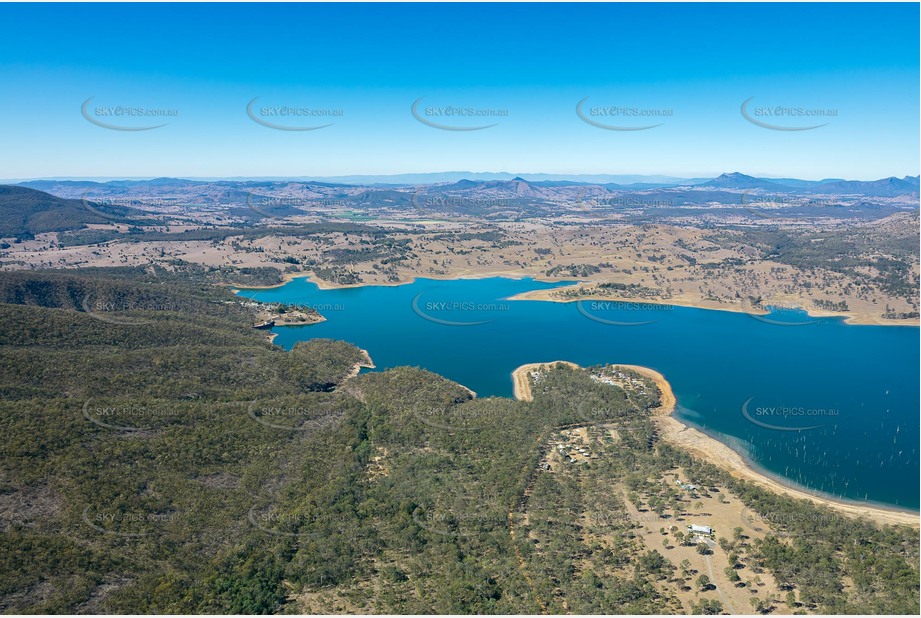 Aerial Photo of Lake Moogerah QLD Aerial Photography