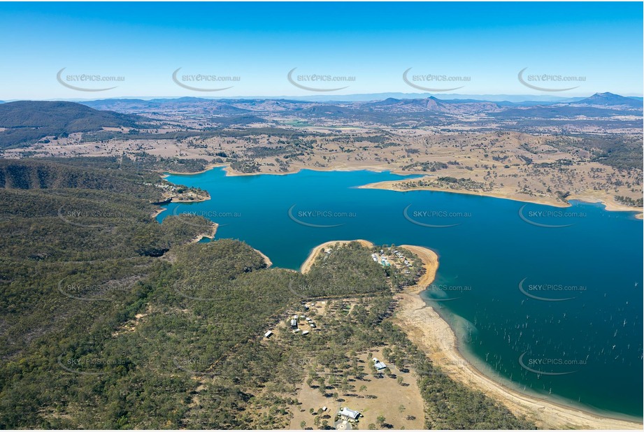 Aerial Photo of Lake Moogerah QLD Aerial Photography