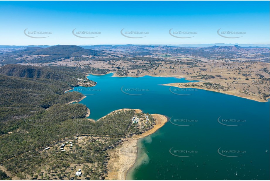 Aerial Photo of Lake Moogerah QLD Aerial Photography