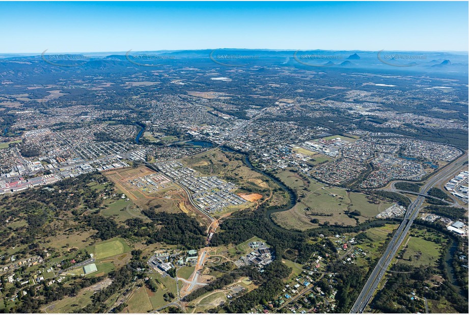 High Altitude Aerial Photo Caboolture South Aerial Photography