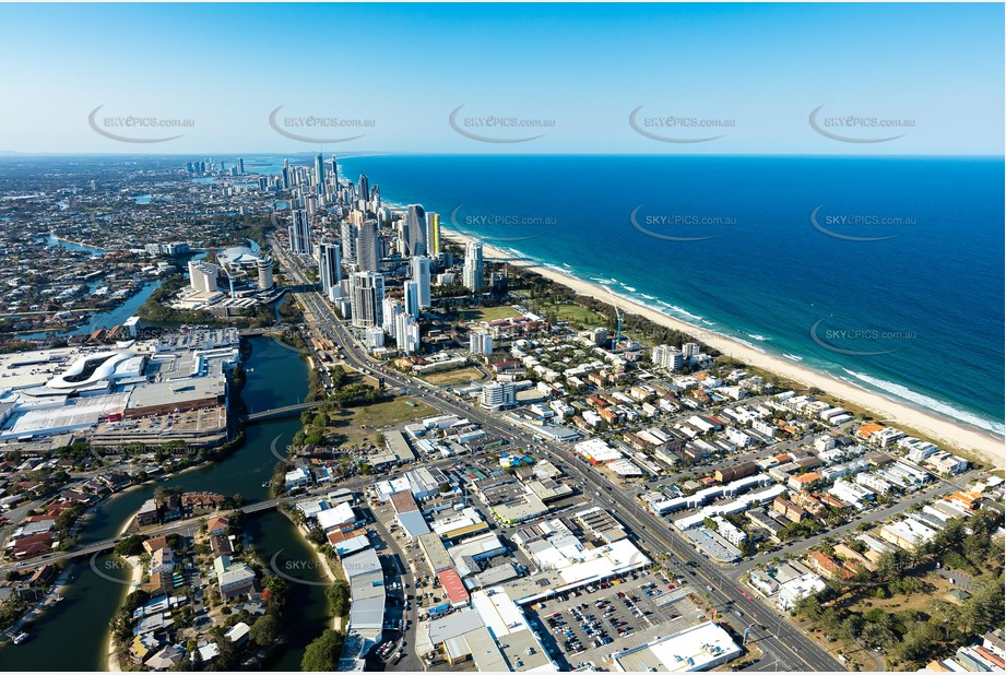 Aerial Photo Mermaid Beach QLD Aerial Photography