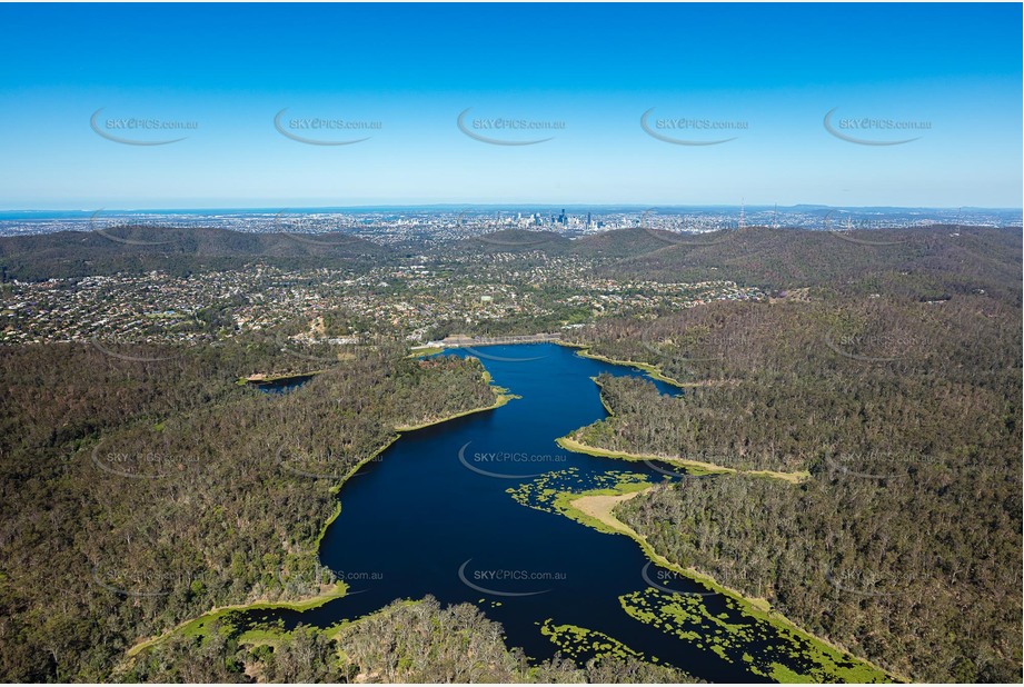 Aerial Photo Enoggera Reservoir Aerial Photography