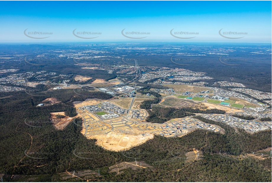 High Altitude Aerial Photo Spring Mountain QLD Aerial Photography