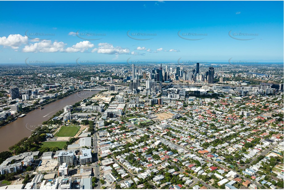 Aerial Photo West End QLD Aerial Photography