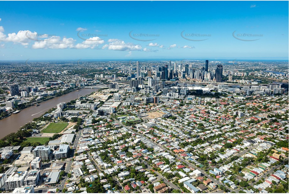 Aerial Photo West End QLD Aerial Photography