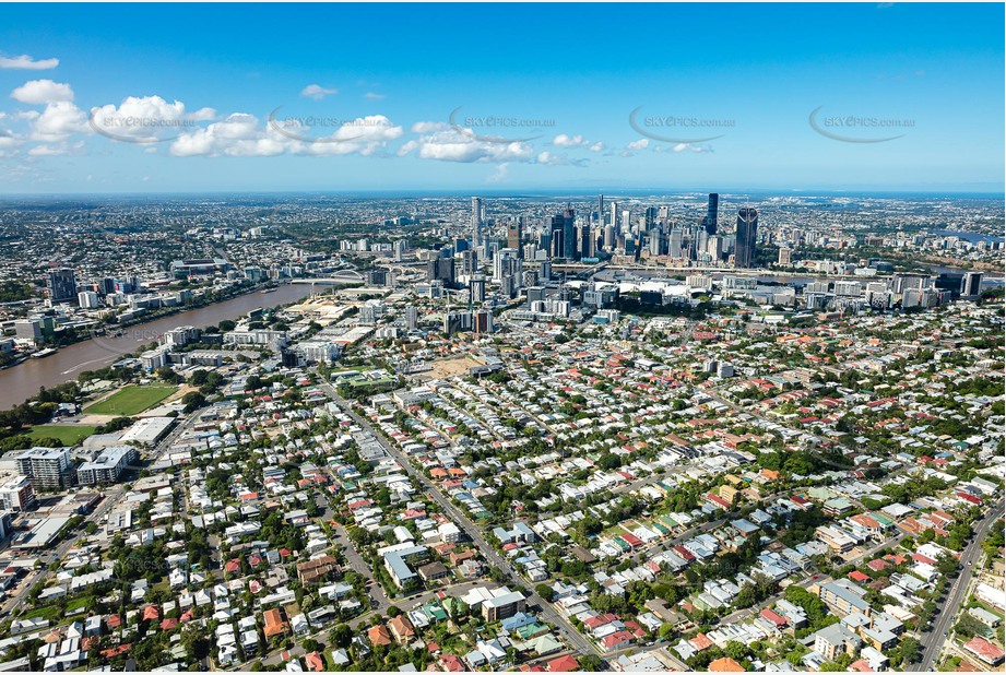 Aerial Photo West End QLD Aerial Photography