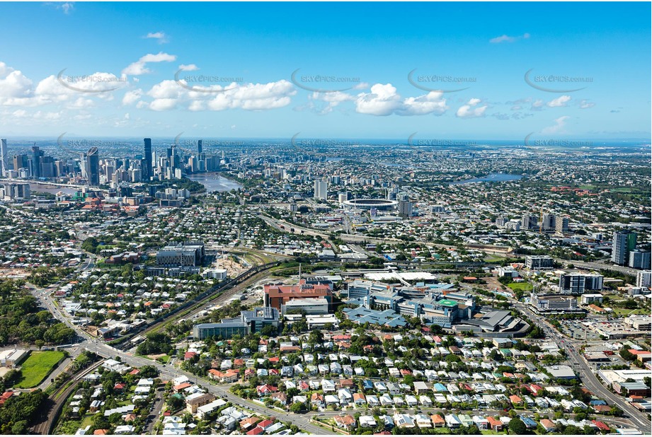 Aerial Photo Woolloongabba QLD Aerial Photography