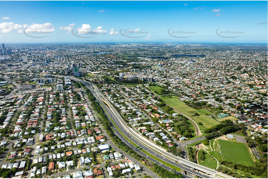 Aerial Photo Greenslopes QLD Aerial Photography