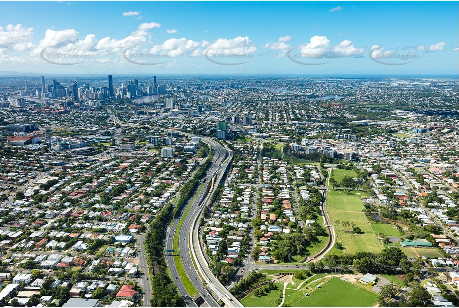 Aerial Photo Greenslopes QLD Aerial Photography