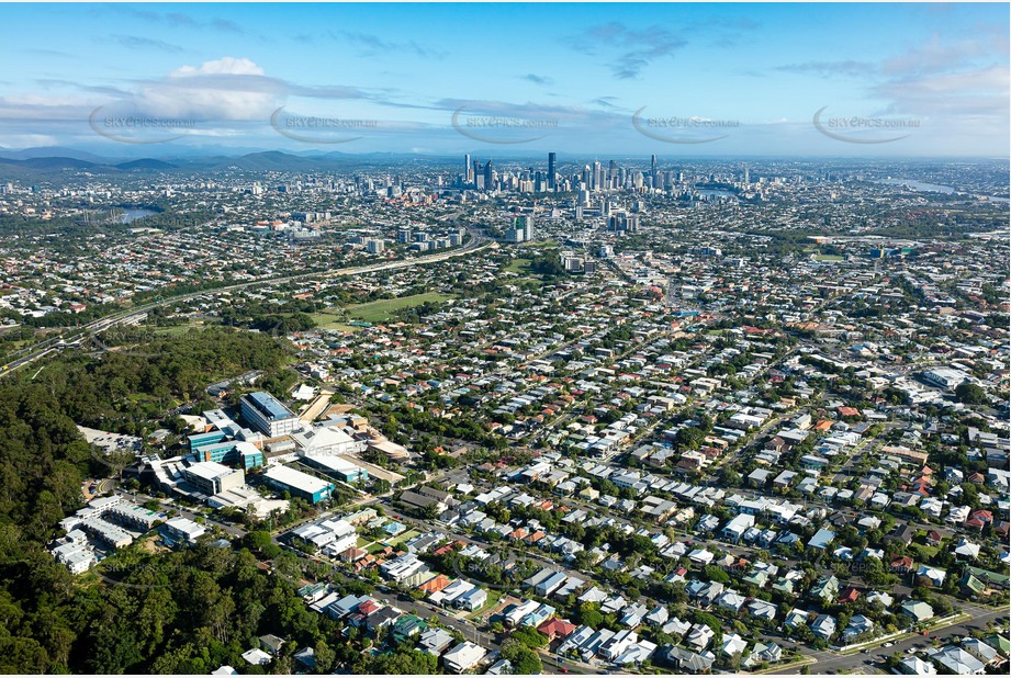 Aerial Photo Greenslopes QLD Aerial Photography