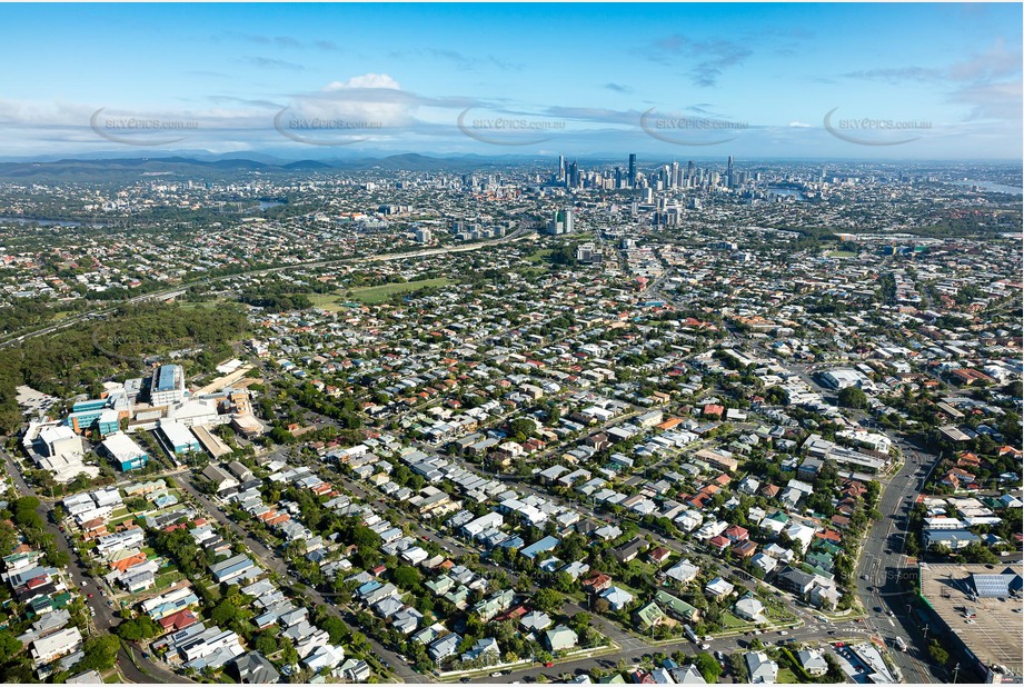 Aerial Photo Greenslopes QLD Aerial Photography