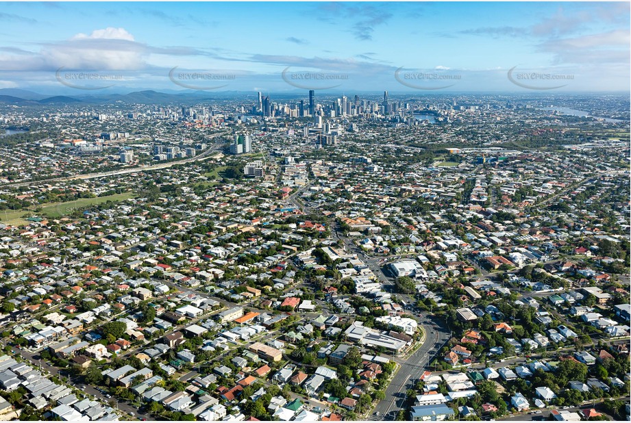 Aerial Photo Greenslopes QLD Aerial Photography