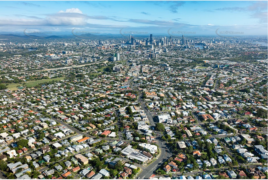 Aerial Photo Greenslopes QLD Aerial Photography