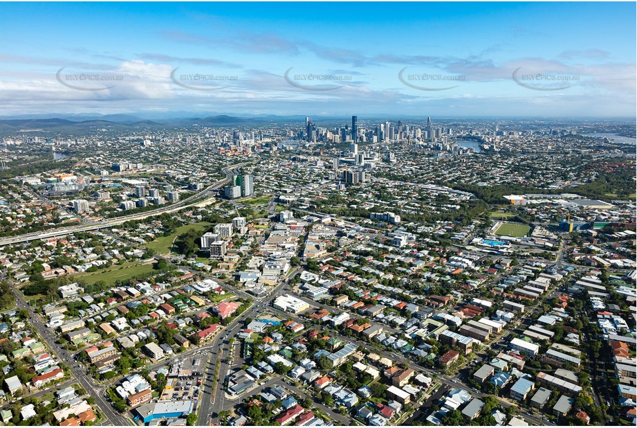 Aerial Photo Greenslopes QLD Aerial Photography