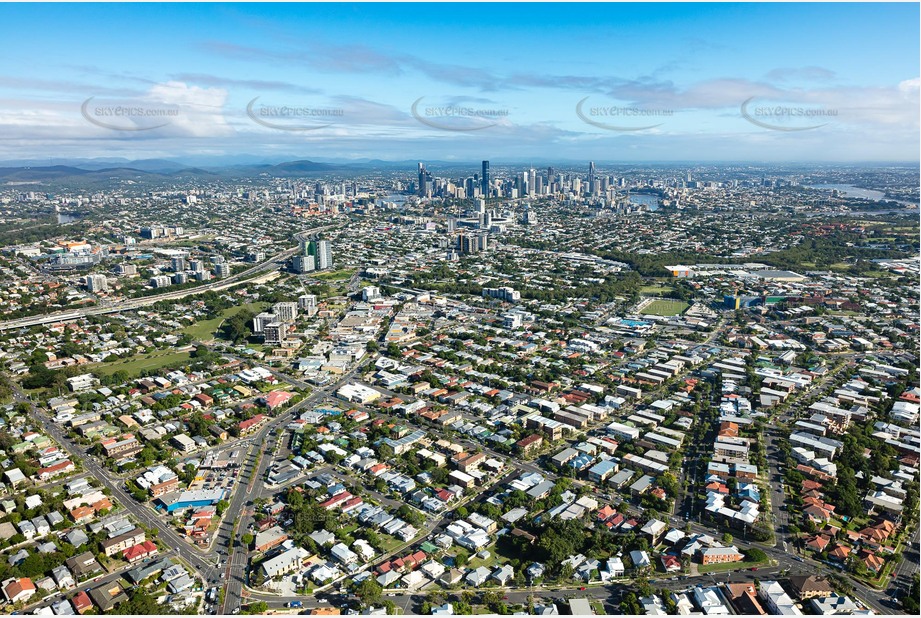 Aerial Photo Greenslopes QLD Aerial Photography