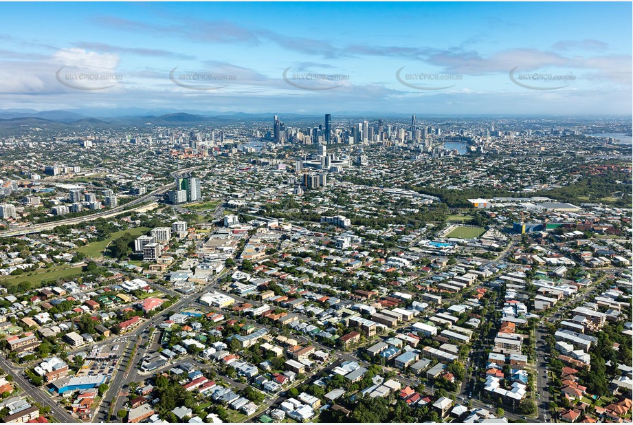 Aerial Photo Greenslopes QLD Aerial Photography