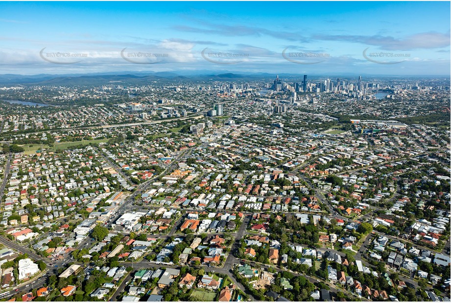 Aerial Photo Greenslopes QLD Aerial Photography