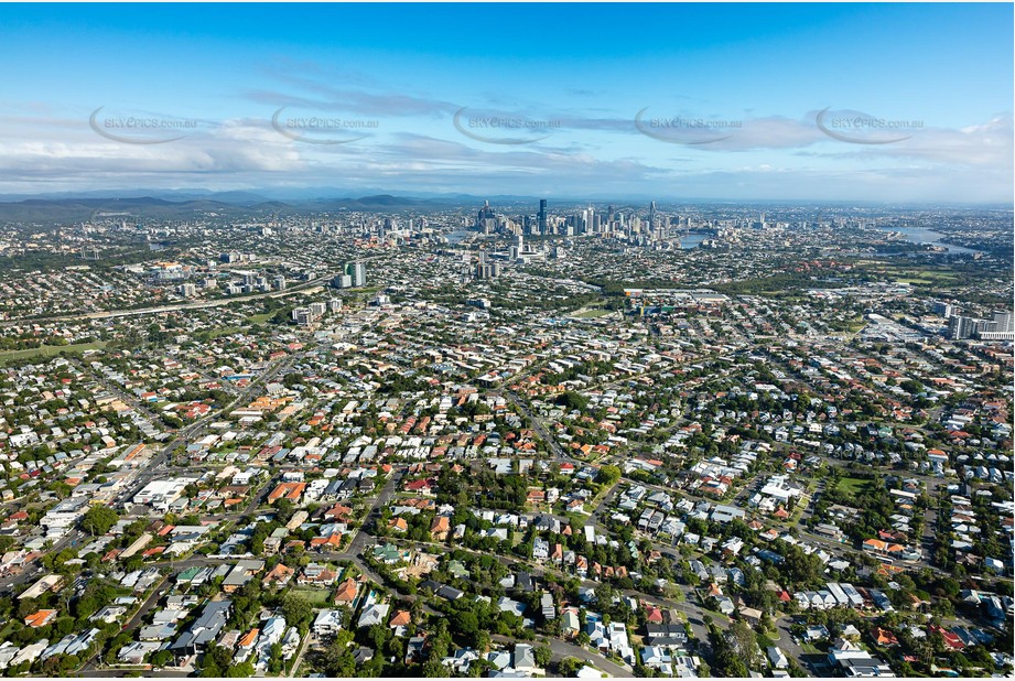 Aerial Photo Greenslopes QLD Aerial Photography