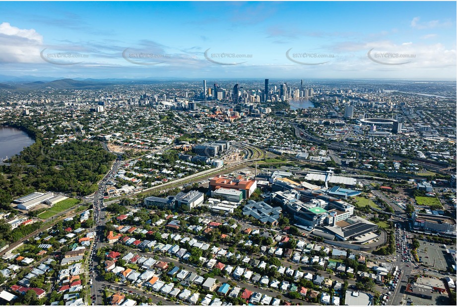 Princess Alexandra Hospital - Woollongabba QLD Aerial Photography