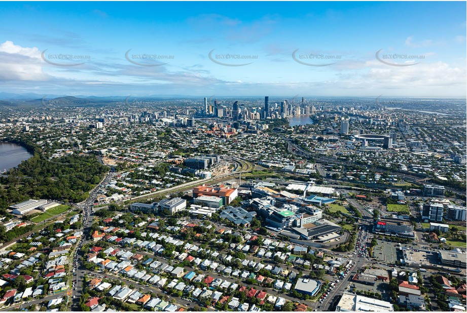 Princess Alexandra Hospital - Woollongabba QLD Aerial Photography