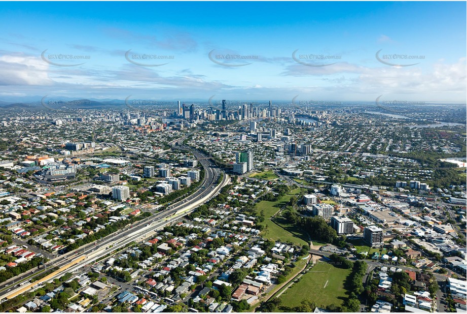 Aerial Photo Greenslopes QLD Aerial Photography