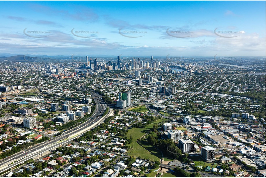 Aerial Photo Greenslopes QLD Aerial Photography