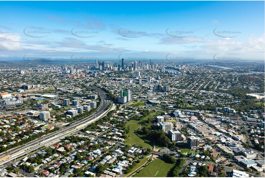 Aerial Photo Greenslopes QLD Aerial Photography