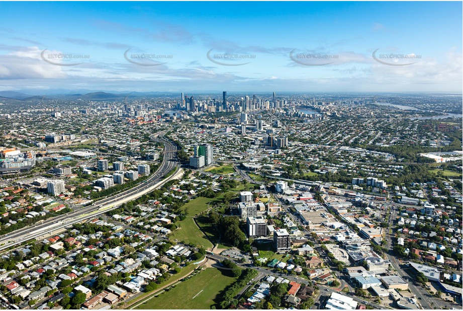 Aerial Photo Greenslopes QLD Aerial Photography