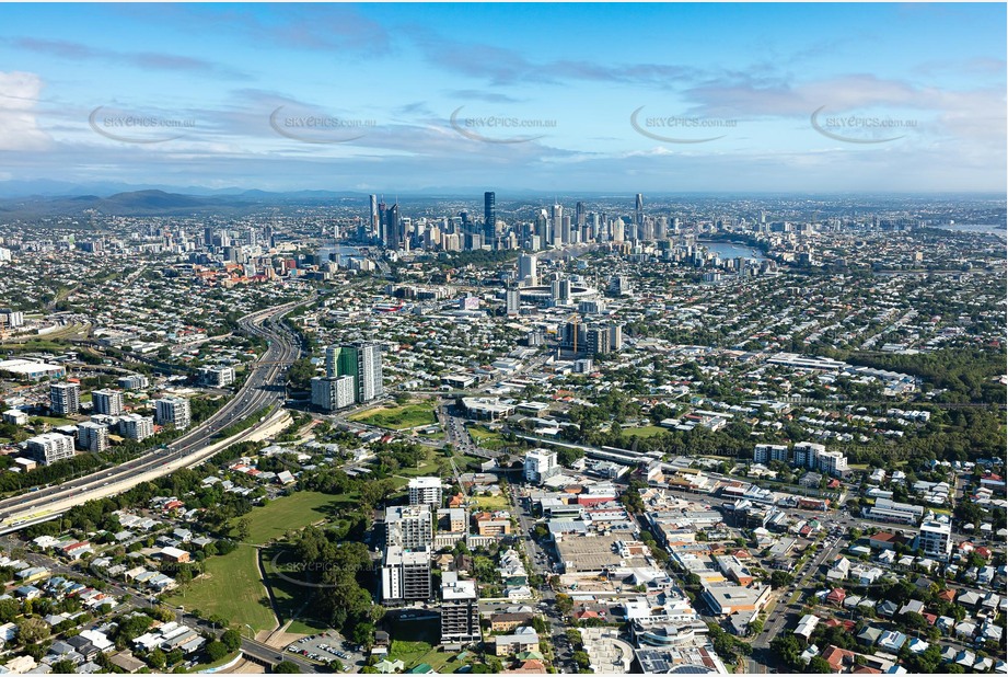 Aerial Photo Greenslopes QLD Aerial Photography