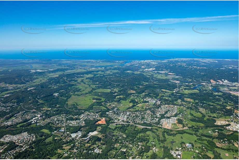 High Altitude Aerial Photo Woombye QLD Aerial Photography