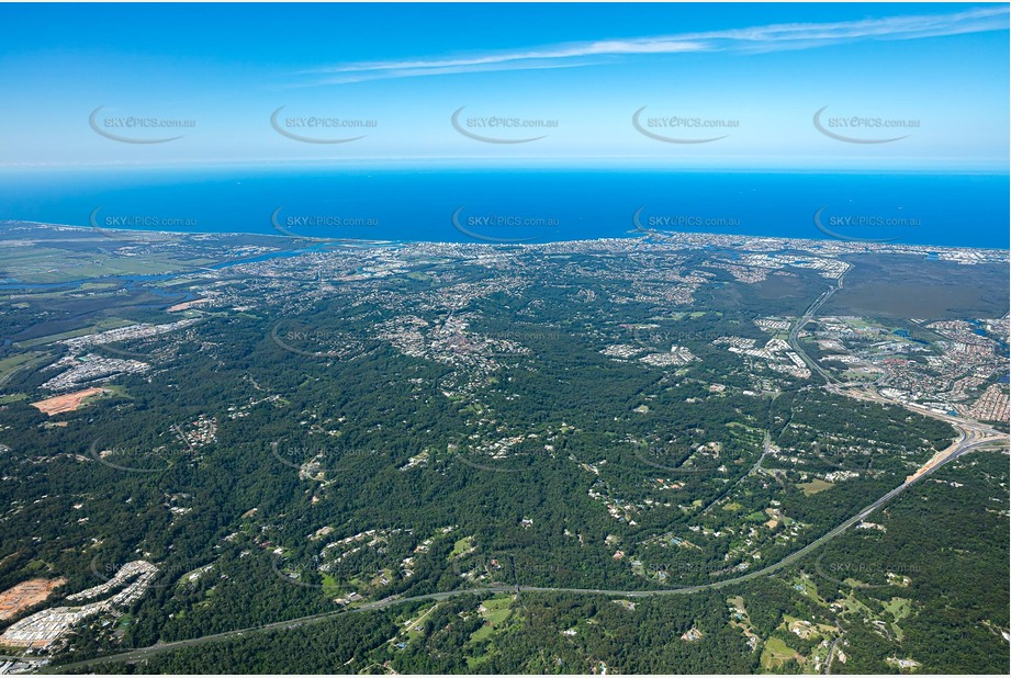 High Altitude Aerial Photo Buderim QLD Aerial Photography