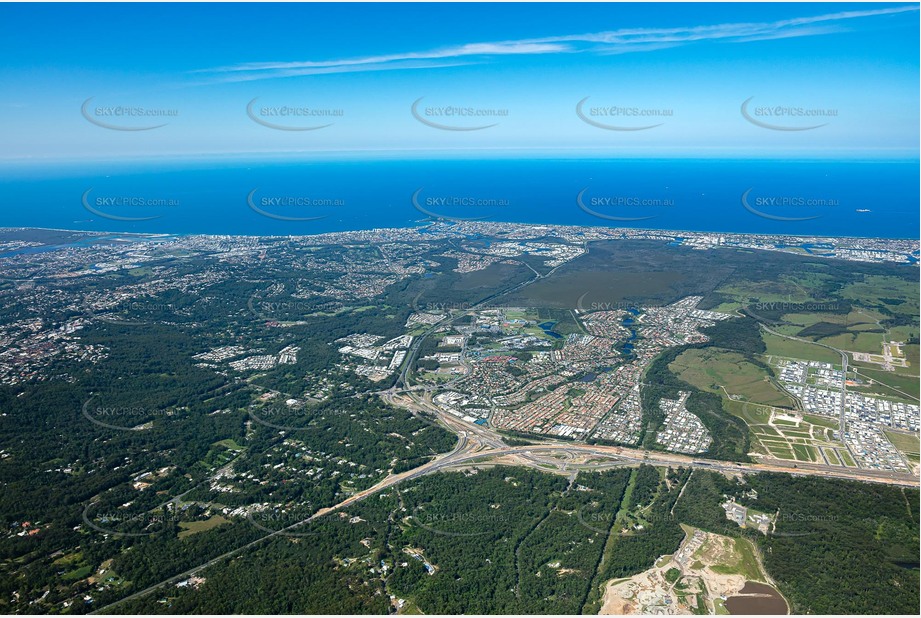 High Altitude Aerial Photo Sippy Downs QLD Aerial Photography