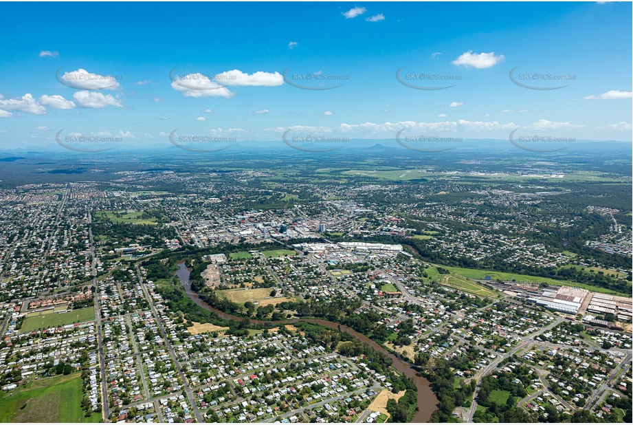 Aerial Photo North Ipswich QLD Aerial Photography